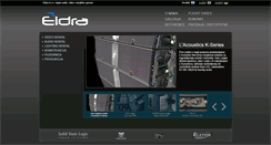 Desktop Screenshot of eldra.hr